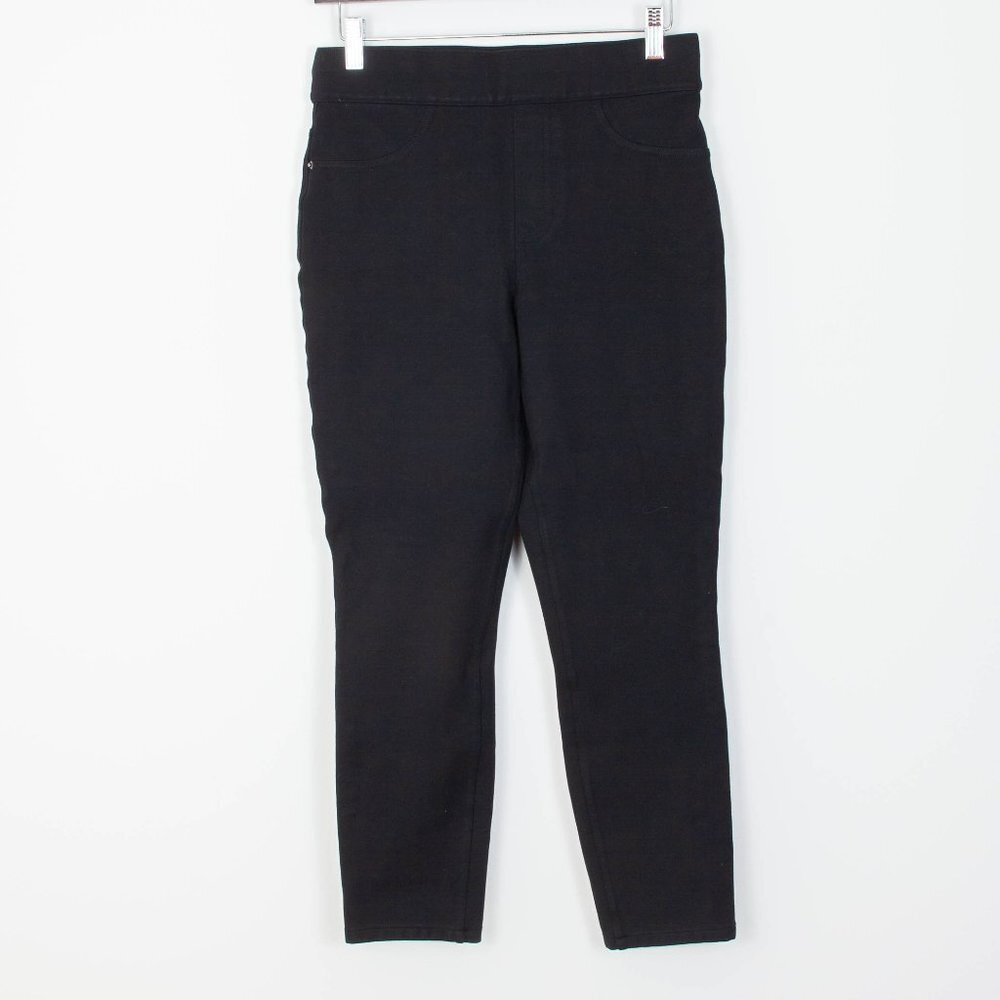Spanx Black Jean-ish Ankle Pants‎ Leggings Womens Size Medium